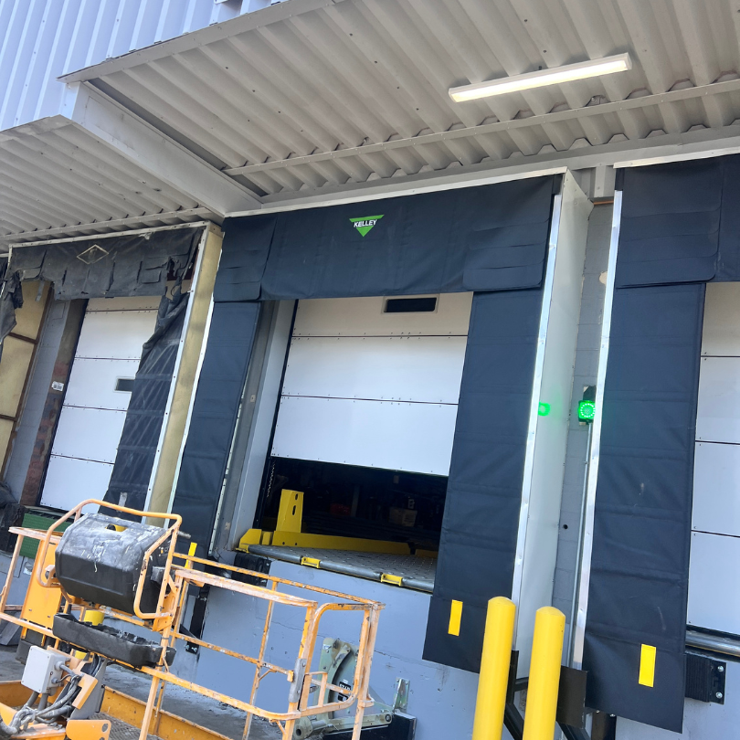 Security features on overhead doors